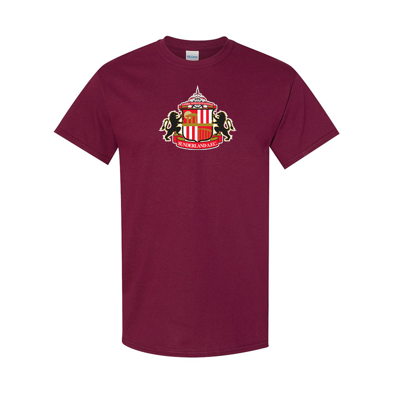 Men's  Sunderland AFC Soccer  Gildan Heavy Cotton T-Shirt